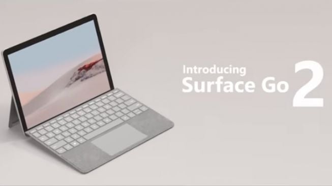 Surface Go 2. [YouTube/@Microsoft Surface]