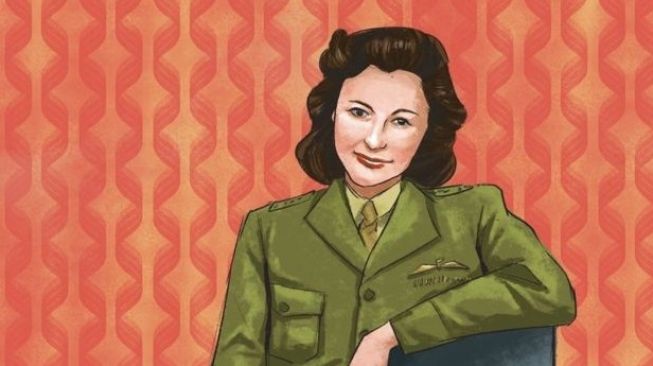 Ilustrasi Nancy Wake. [Dok. BBC]