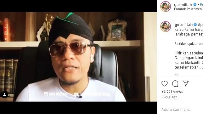 Gus Miftah: Apa Arti Viral Kalau Berakhir di Lembaga Pemasyarakatan?