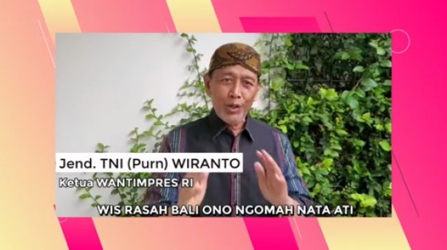 Moeldoko cs duet lagu 'Ra Mudik Rapopo' (YouTube/PuspenTNI)