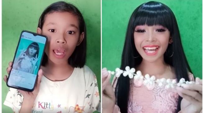 Viral gara-gara Mukbang Bahasa Jawa, Bocah Ini Ternyata Juga Jago Makeup!