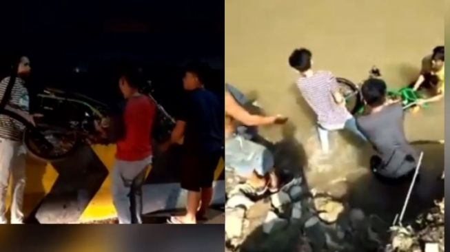 Viral Motor Dibuang ke Sungai Lalu Dipungut Lagi, Motifnya Bikin Penasaran