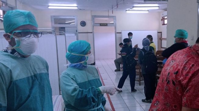 Ruang isolasi RSUD dr Koesnadi Bondowoso. (FOTO: Moh Bahri/TIMES Indonesia)