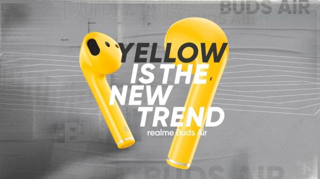 Hadirkan Semangat Ramadan, realme Rilis Buds Air Kuning yang Ikonik