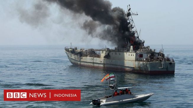 Insiden Salah Tembak, Kapal AL Iran Konarak Tenggelam, 1 Tewas