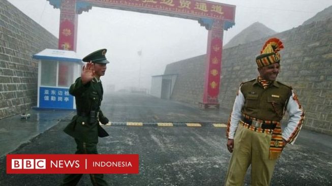 Tentara China dan India Adu Jotos di Perbatasan yang Dipersengketakan