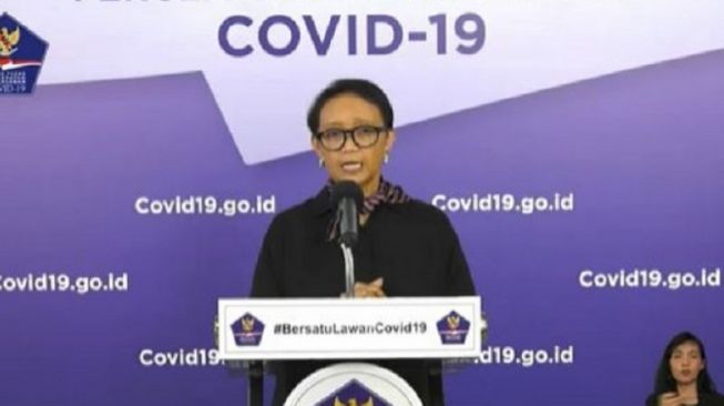 外務大臣: インドネシアには「新型コロナウイルスワクチン」への平等なアクセスのために戦う責任がある！ COVID-19 | ワクチン | 新型コロナ