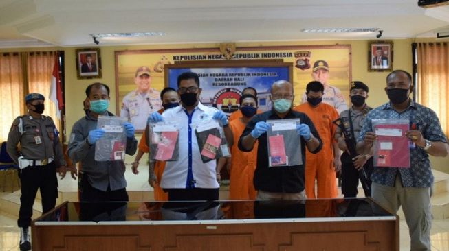 Berkat Bantuan Masyarakat, Polres Badung Tangkap Enam Tersangka Narkoba