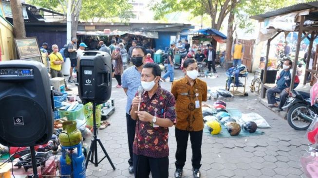 Pasar Notoharjo Solo Ditutup, Langgar Protokol Kesehatan Wabah Corona