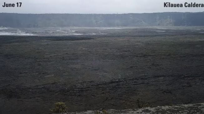 Dilihat dari Satelit NASA, Danau Lava Ini Berubah Dipenuhi Air