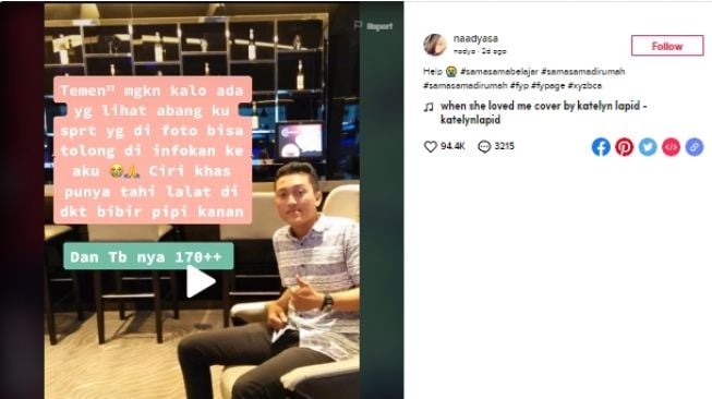 Sedih Campur Haru, Gadis Ini Cari Kakaknya yang Hilang 3 Tahun via Tiktok