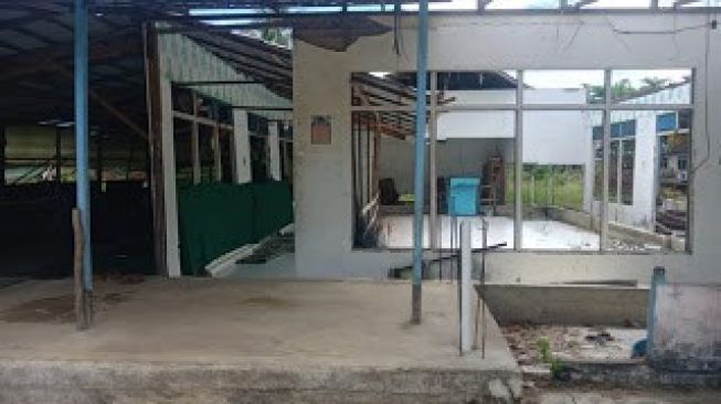 Masjid di Sungai Kakap Terbengkalai, Tak Memiliki Dana Pembangunan