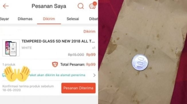 Mau Ngakak Takut Kualat! Beli Tempered Glass Murah, yang Dikirim Kok Begini