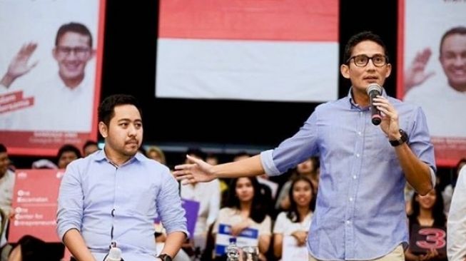  Roestiandi Tsamanov bersama Sandiaga Uno [Instagram/tsamanov]