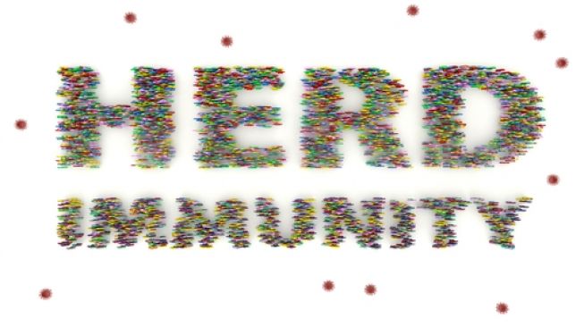 Ilustrasi herd immunity. (Shutterstock)