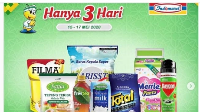 Promo dan diskon Indomaret hingga 17 Mei 2020. (Instagram/Indomaret)