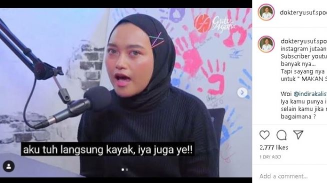 Indira Kalistha Sadar Salah dan Ngaku Introvert, Ini Tanggapan Psikiater