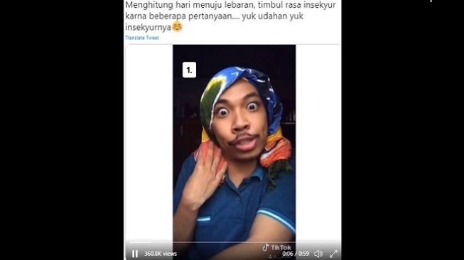 8 Pertanyaan Ini Bikin Insecure saat Lebaran, Warganet Auto Sedih