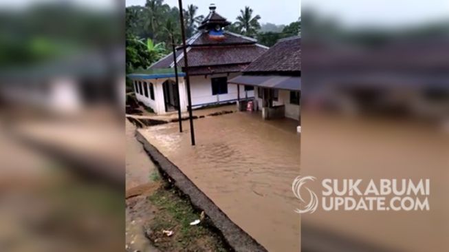 Banjir Bandang di Nyalindung Sukabumi, Wiranto: Masjid Terendam