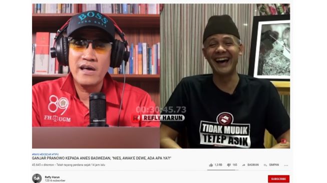 Disindir Ahli Waris Cebong dan Kampret, Ganjar Blak-blakan soal Anies