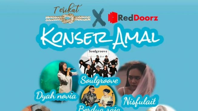 Konser Amal terikat x Reddoorz [Istimewa]