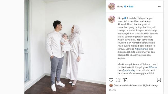 Seragam dengan Keluarga Saat Lebaran? 5 Selebriti Ini Bisa Jadi Inspirasi!