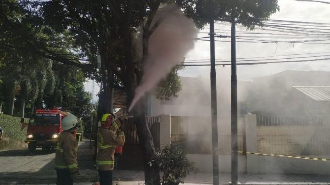 Kabel Optik Internet di Jagakarsa Terbakar, Ini Dugaan Penyebabnya