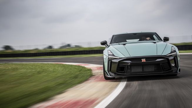 Nissan GT-R50 ala Italidesign diperkenalkan pada 20 Mei 2020 untuk memperingati 50 tahun GTR. [Dok Nissan Motor Corporation]