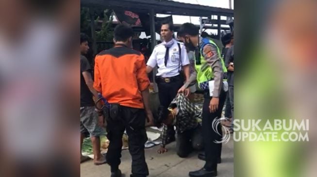 Viral Pemuda Diamuk Massa di Pasar Kota Sukabumi, Begini Kejadiannya