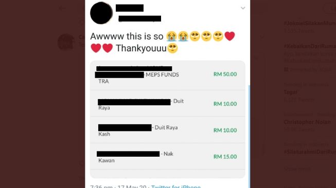 Heboh Influencer Minta Sumbangan Uang THR untuk Dirinya, Publik Murka