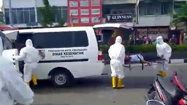 Diduga Kena Covid-19, Warga Pekanbaru Meninggal Setelah Ditemukan Pingsan