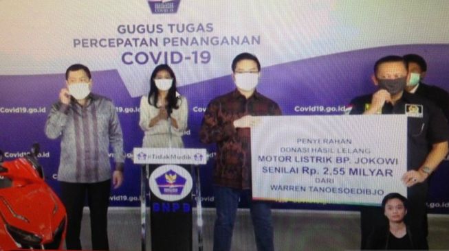 Setelah Diganti, Pemenang Motor Listrik Jokowi Trah Hary Tanoesoedibjo