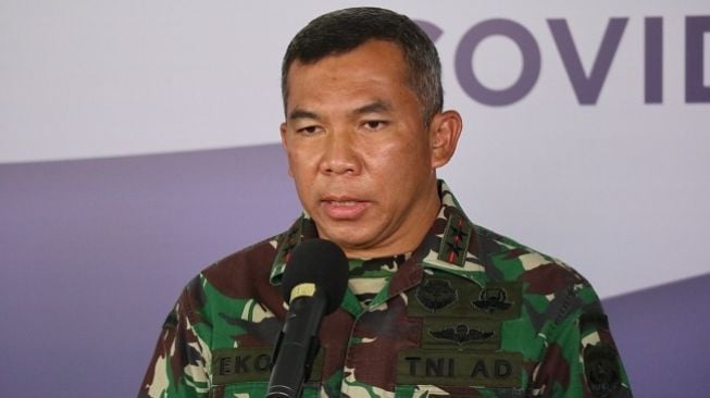 Panglima Komando Gugus Tugas Terpadu Mayjen TNI Eko Margiyono. (Foto: Istimewa)