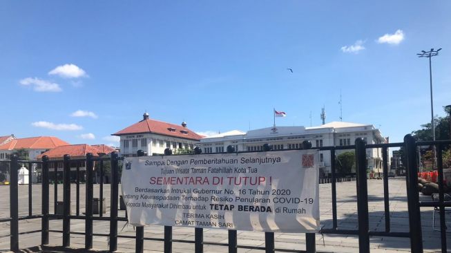 LIVE STREAMING: Suasana Tempat Wisata Kota Tua di Hari Pertama Lebaran