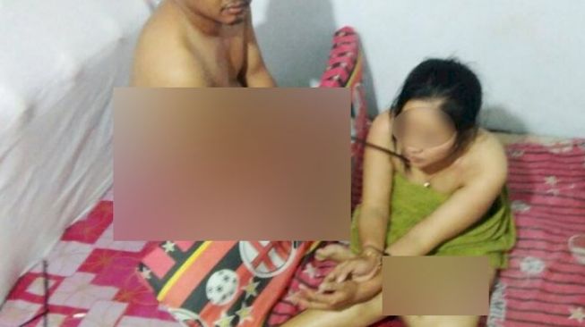 Viral Video Polisi Gerebek Istri Telanjang di Kamar Hotel Bareng Anak Kades, Bekas Sperma Ditemukan di Tisu