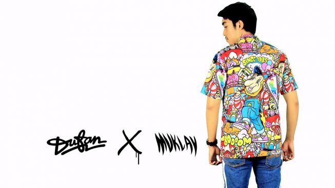 Gaet Seniman Muklay, Ancol Rilis Baju Keren Bernuansa Streetwear