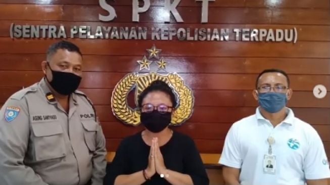 Pelaku pemasangan patung Nyi Roro Kidul minta maaf (Instagram).