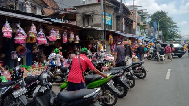 Pasar Gembrong, Jatinegara, Jakarta Timur. (Suara.com/Arga)