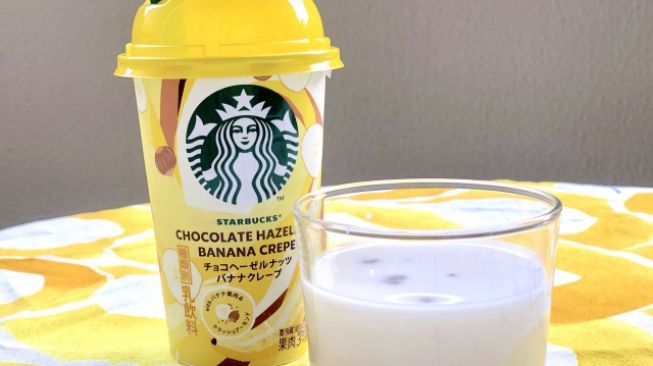 Starbucks Jepang Menjual Banana Crepes dalam Bentuk Minuman