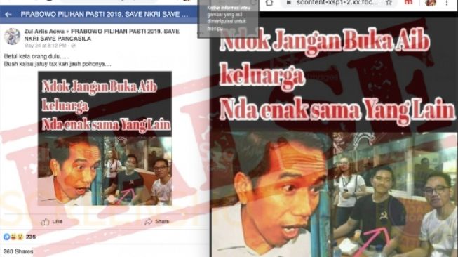 CEK FAKTA: Benarkah Kaesang Putra Jokowi Pernah Pakai Kaos Palu Arit?