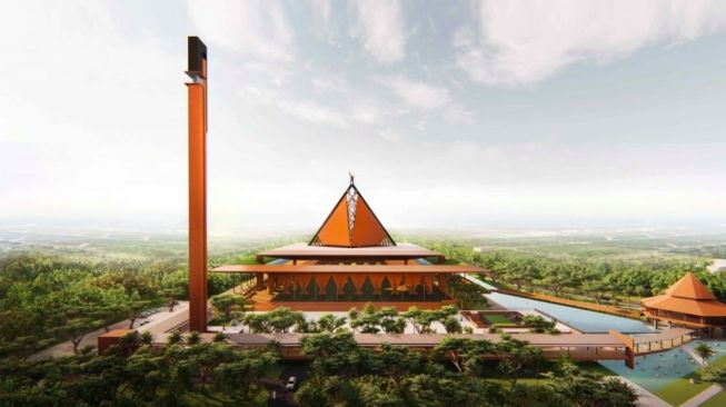 3 Arsitek Muda Jateng Ikut Sayembara Desain  Masjid  Agung  