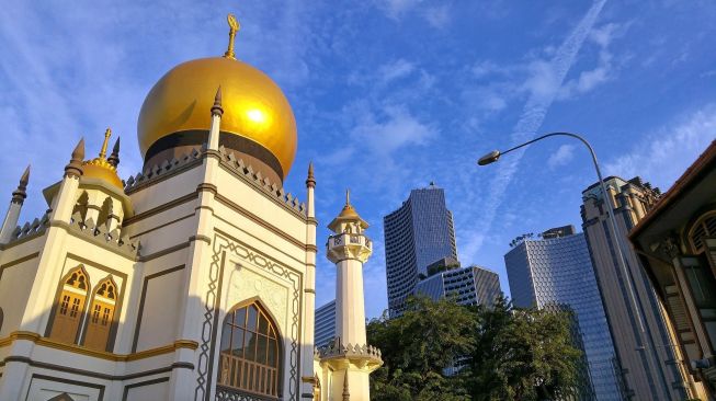 Masjid Sultan di Singapura. (Pixabay.com/ScribblingGeek/24 images)