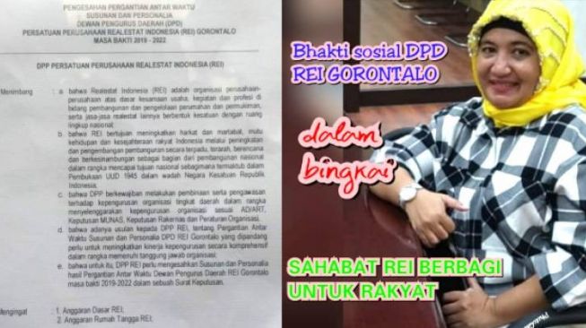 DPD-REI Gorontalo Resmi Di Nahkodai Kristina Basoan