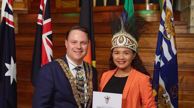 Gadis Asal Indonesia Timur Jadi Duta Mahasiswa Internasional di Brisbane
