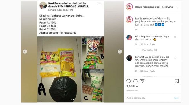 Viral ART Jual Paket Bansos Demi Kirim Uang ke Ibu di Kampung