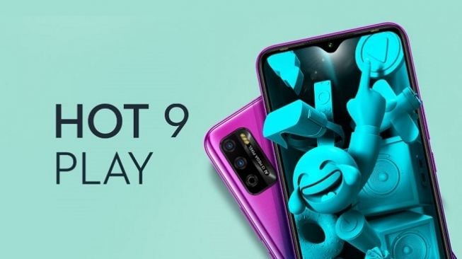 Spesifikasi Infinix Hot 9 Play, Awet dengan Baterai 6.000 mAh