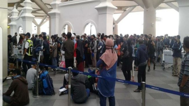 Penumpang Numpuk di Bandara Internasional Yogyakarta, AP I Buka Suara