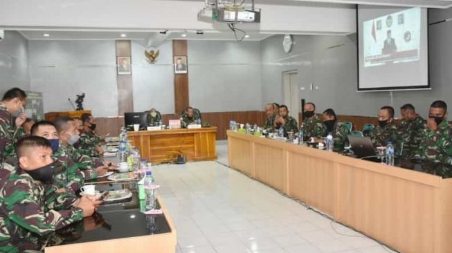 Peringatan Hari Lahir Pancasila Korem 161/Wira Sakti