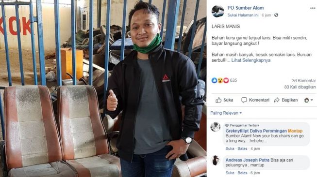 Viral Kursi  Bus jadi Kursi  Gaming  PO Bus ini Gercep 