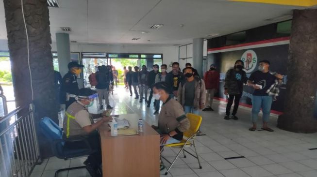 Pengambilan 1.404 Rapid Test di Gilimanuk dalam Sehari